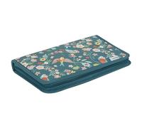 Hobby Gift Nur austauschbares Nadeletui - Taschen für Häkelnadelzubehör - Hartschalenetui aus 100% Baumwolle mit Reißverschluss - 2 x 17,2 x 28,5 cm - Vogelvoliere