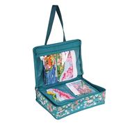 Hobby Gift Projekt-Basteltasche - Baumwoll-Nähgarn-Aufbewahrungstasche - 26,5 x 10 x 34,5 cm - Voliere