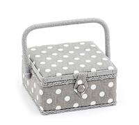 Hobby Gift Quadratische Craft Hobby Näh-Aufbewahrungsbox Grau