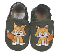 HOBEA-Germany Kinderschuhe RecyStep Fuchs grün 22/23 (1½ - 2 Jahre) Gripwalksohle