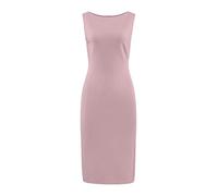 Hobemty Damen Ärmelloses Etuikleid U-Boot-Ausschnitt Casual Büro Bleistiftkleider, Pink, XX-Large