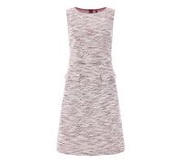 Hobemty Damen ärmelloses Tweedkleid mit U-Boot-Ausschnitt Arbeits-Büro-Etuikleider, Rot/Ausflug, einfarbig (Getaway Solids), Mittel
