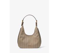 Hobo Bag Nolita Small Aus Jacquard Mit Mk2000-Logomuster - Michael Kors