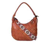 Hobo HARBOUR 2ND "Esterina", Damen, Gr. B/H/T: 33cm x 33cm x 14cm, cognac, Leder, Taschen Hobo, gewaschendes Rindleder (13342136-0) cognac