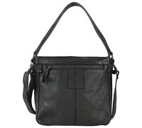 Hobo HARBOUR 2ND "Luisa", Damen, Gr. B/H/T: 28cm x 22cm x 10cm, grau (ash), Leder, washed, Taschen Hobo, Damen Henkeltasche, Umhängetasche, Handtasche mit Anker-Detail (88590062-0) ash