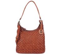 Hobo HARBOUR 2ND "Tuula-UP", Damen, Gr. B/H/T: 29cm x 24cm x 8cm, braun (cognac), Rindsleder, Taschen Hobo (25698104-0) cognac