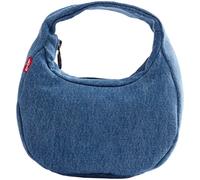 Hobo LEVI'S, Damen, Gr. B/H/T: 19cm x 15,5cm x 6cm, indigo mid wash 6, Web, Baumwolle, unifarben, Taschen Hobo, mit Reißverschluss (14220605-0) indigo mid wash 6