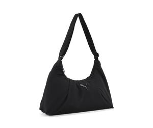 Hobo PUMA "Essentials HER 8 l Mittelgroße Prism-Bag Damen", Damen, Gr. B/H/T: 37,5cm x 25cm x 11cm onesize, schwarz, Polyester, Taschen Hobo (51523857-0) schwarz