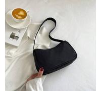 Hobo Tasche mit Klein Schwarz Reißverschluss, Polyester