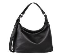 Hobo TOM TAILOR "Xia", Damen, Gr. B/H/T: 30cm x 26cm x 8cm, schwarz, Polyurethan, clean, gepflegt, unifarben, Taschen Hobo, Damen Umhängetasche, Handtasche in klarem Design (65770059-0) schwarz