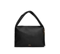 Hobo TOMMY HILFIGER "CITY LEATHER HOBO", Damen, Gr. B/H/T: 36cm x 27cm x 14cm, schwarz, Leder, Taschen Hobo, Damen Tragetasche, Schultertasche mit modisch, breitem Tragegriff (46768533-0) schwarz