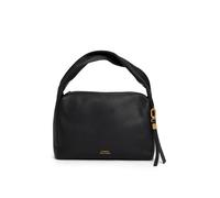 Tommy Hilfiger Schultertasche City Leather Leder 29 cm Schwarz