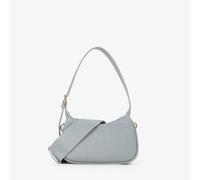 Hobo VALENTINO BAGS "SAMBA RE", Damen, Gr. B/H/T: 21cm x 12cm x 7cm, grigio, Lederimitat, Taschen Hobo, Henkeltasche Schultertasche (79012360-0) grigio