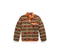 Hochfloriger Relaxed-Fit Fleecepullover M Red