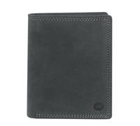 Hochformat Geldbörse in antikem Leder mit RFID Schutz schwarz