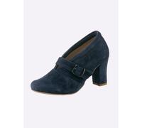 Hochfrontpumps ANDREA CONTI, Damen, Gr. 42, blau, Textil, Schuhe Hochfrontpumps (50982117-42) blau