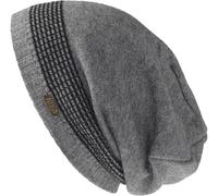 hochwertige Beanie in 2 Farben dunkelgrau, Einheitsgröße