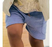Hochwertige Bermuda Sweat Shorts dunkelblau 98