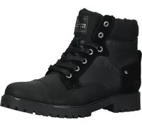Hochwertige BULLBOXER Stiefelette Schnürschuhe für Jungen ALL518E6LA BKBKK Schwarz 34