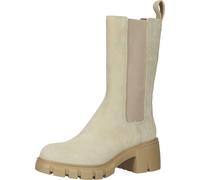 Stiefelette STEVE MADDEN "STEVE MADDEN Stiefelette Veloursleder/Textil", Damen, Gr. 40, sand, Textil, Veloursleder, Schuhe Stiefelette (23322849-40) sand