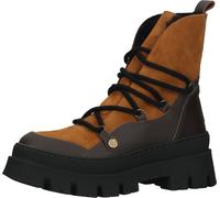 Hochwertige Steve Madden Stiefelette Schnürschuhe für Damen Fuzzy SM11002208-CDB Braun 36