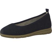 Hochwertige Tamaris Ballerinas Schlupfschuhe für Damen 8-8-82101-20 805 Blau 37