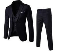 Hochzeitsanzug Herren Slim Fit Anzüge - Herrenanzug Regular Suits Klassischer Komplett Sakko & Anzughose Modern Für Hochzeit Business Anzug Formell Hose