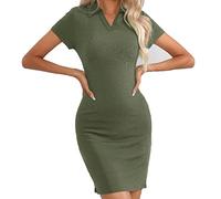 Hochzeitsgast Kleid Damen Freizeitkleider Damen Sommer Knielang Dress Long Elegant Maxikleid Damen Sommer Rot Damen Sommerkleider Sommerkleid Damen Elegant Festlich Knielang Kleid Damen Elegant F