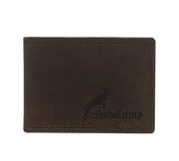 Hodalump - Hodalump Buam kleine Scheintasche echt Leder braun Braun