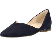 Slipper HÖGL "Högl Slipper Veloursleder", Damen, Gr. 38, dunkelblau, Veloursleder, Schuhe Slipper (83823938-38) dunkelblau