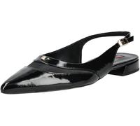Ballerina HÖGL "Högl Ballerinas Leder", Damen, Gr. 38,5, schwarz lack, Leder, Schuhe Ballerina (39485952-38,5) schwarz lack