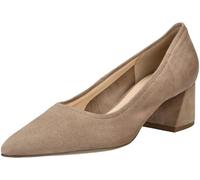 Pumps HÖGL "Högl Pumps Veloursleder", Damen, Gr. 38,5, taupe, Veloursleder, Schuhe Pumps (81224728-38,5) taupe