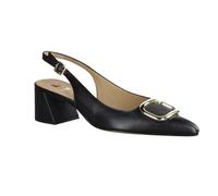 HÖGL 1-104623 Schwarz - Sling - Damenschuhe Top Trends, Schwarz, Leder (graincalf-Leder), absatzhöhe: 40 mm