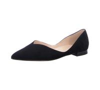 Högl Ballerina Basic schwarz Samt 0012 für Damen, schwarz, Größe 37 EU / 4 UK