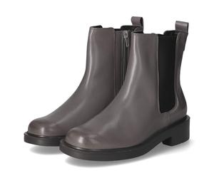 Högl Chelsea Boots Grau - Gr. 41 - Leder und Textil