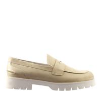 Högl Leder-Mokassins "Bailey" in Gold - Größe 38,5 | Damen Schuhe Halbschuhe