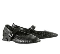 Högl - Damen Ballerina schwarz Schwarz - Gr. - UK 6