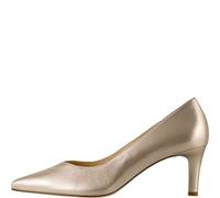 Högl Boulevard Pumps Klassisch für Damen Gold Glattleder Größe 38