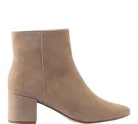 Stiefelette HÖGL "Högl Stiefelette Veloursleder", Damen, Gr. 38, grau (taupe), Veloursleder, casual, Schuhe (27585268-38) taupe