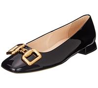 Högl Damen Juliette Ballerinas, Schwarz, 35 EU X-Weit