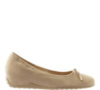 Keilpumps HÖGL "Högl Pumps Veloursleder", Damen, Gr. 40, sand, Veloursleder, Schuhe (87185151-40) sand