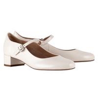 Högl - Damen Pumps cremeshinykid Creme - Gr. - UK 3½