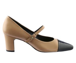 Högl - Damen Pumps Paris nougatschwarz nougat - Gr. - UK 6½
