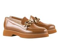 Högl Damen Stacy Penny Loafer, Nut, 38.5 EU X-Weit