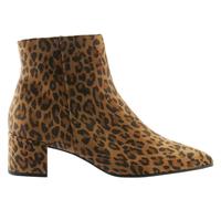 Stiefelette HÖGL "Högl Stiefelette Veloursleder", Damen, Gr. 39, leopard, Veloursleder, Schuhe Stiefelette (14872500-39) leopard