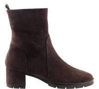 Bikerboots HÖGL "Högl Stiefelette Veloursleder", Damen, Gr. 38, braun, Veloursleder, Schuhe (84656110-38) braun