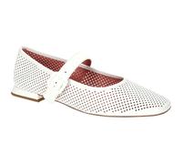HÖGL Damen Spangenballerinas Weiß Lackleder, Farbauswahl:weiß, 9999-englisch-eu-mapping:37