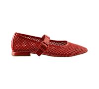 Högl Dolly Ballerina rot Lack gelocht 0964 für Damen, rot, Größe 38 ½ EU / 5,5 UK