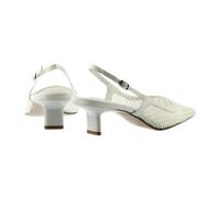 Högl Fergie Slingpumps weiß Netz 4928 - Größe 41