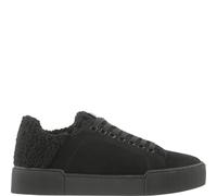 Högl Damen Fluffy Sneaker, Schwarz, 37 EU